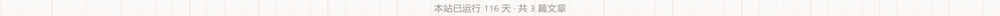 页脚统计
